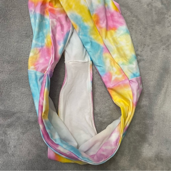 New! BananaMoon Triangle Tie Dye High Waisted Bikini Bottom 10776 - Picture 7 of 9